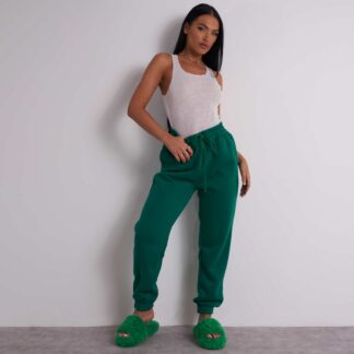 Casual Joggers In Green UK Small S, Green